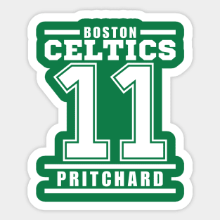 Boston Celtics Pritchard 11 Basketball Player Sticker